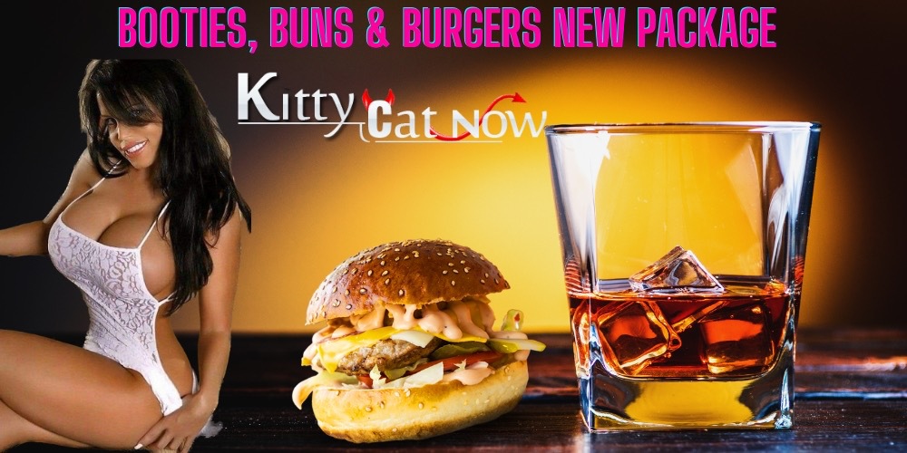 Booties-Buns-Burgers-New-Package Book Your Yacht Party Today-Kitty Cat Now New Orleans
